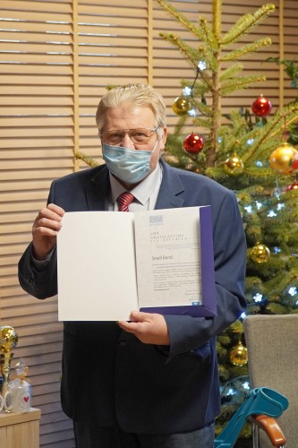 Wręczenie Nagród Burmistrza w dziedzinie kultury za 2020 r.