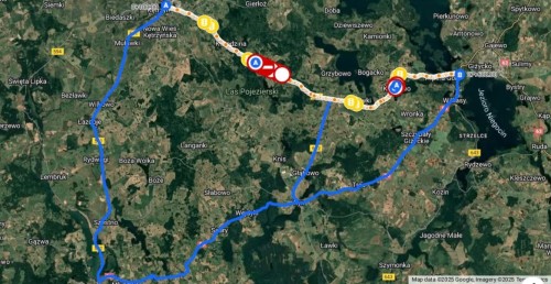 Utrudnienia na drodze do Kętrzyna | Rozbudowa drogi wojewódzkiej nr 592 na odcinku Kętrzyn-Giżycko